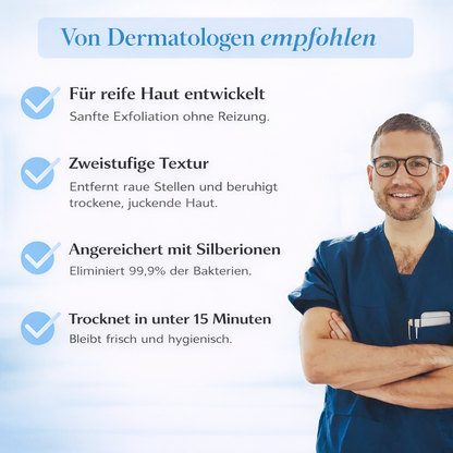 BLISSAL Duschpeeling Tuch - Erreiche endlich deinen ganzen Rücken